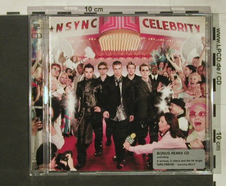Nsync: Celebrity, 15 Tr.+Bonus CD, Jive(), EU, 2001 - 2CD - 92456 - 10,00 Euro