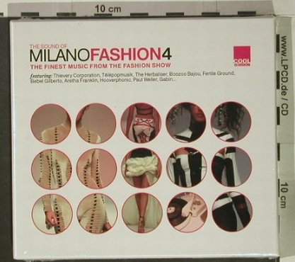V.A.Milano Fashion Vol. 4: The Sound of, Boxed, FS-New, Cool d:vision Rec., I, 2005 Typ: 2CD Best.-Nr.: 92503 Preis: 10,00 Euro