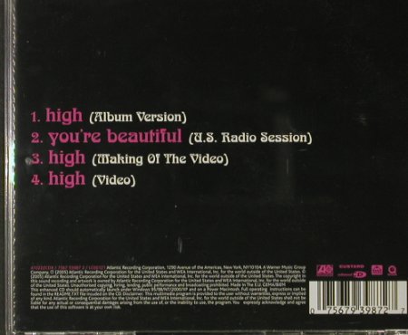 Blunt,James: High *2/You're beautiful,+Video, Atlantic(), EU, 2005 - CD5inch - 92779 - 5,00 Euro