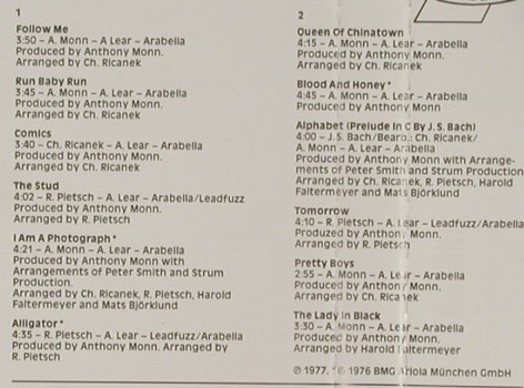 Lear,Amanda: Follow Me, Ariola Express(495 721-215), D, 1976 - MC - 92787 - 3,00 Euro