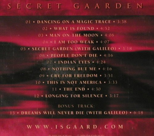 Isgaard: Secret Gaarden, FS-New, Flat Earth Music, , 2004 Typ: CD Best.-Nr.: 92818 Preis: 7,50 Euro