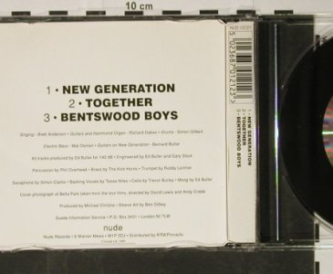 Suede: New Generation +2, Nude (NUD 12CD1), UK, 1995 Typ: CD5" Best.-Nr.: 92900 Preis: 5,00 Euro