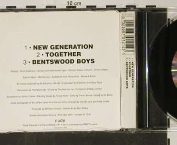 Suede: New Generation +2, Nude(NUD 12CD1), UK, 1995 - CD5inch - 92900 - 5,00 Euro