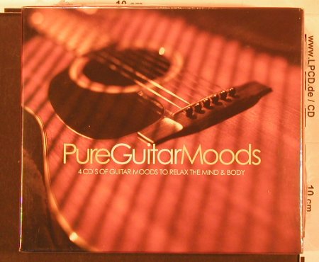 V.A.Pure Guitar Moods: ..to Relax the Mind & Body, FS-New, Beechwood(PURcd10), UK, Box, 2004 - 4CD - 93016 - 11,50 Euro