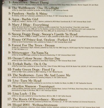 V.A.Merry Christmas 1997: 36 Tr. Promo, Digi, Universal (UMD 70975), EC, 1997 Typ: 2CD Best.-Nr.: 93051 Preis: 7,50 Euro