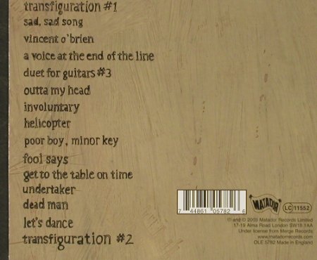 Ward,M.: Transfiguration Of Vincent, Digi, Matador(), UK, 2003 - CD - 93053 - 12,50 Euro