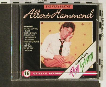 Hammond,Albert: The Very Best of,(Memory Pop Shop), CBS(463185 5), NL,FS-NEW, 1988 - CD - 93113 - 10,00 Euro