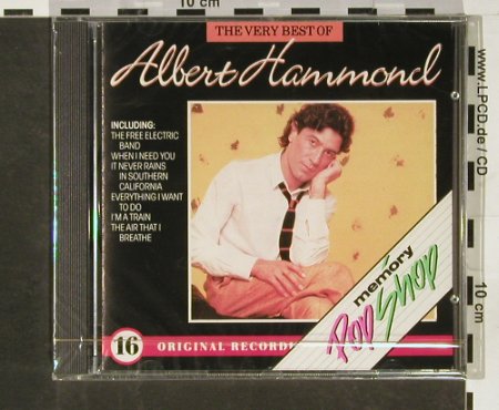 Hammond,Albert: The Very Best of,(Memory Pop Shop), CBS (463185 5), NL,FS-NEW, 1988 Typ: CD Best.-Nr.: 93113 Preis: 10,00 Euro