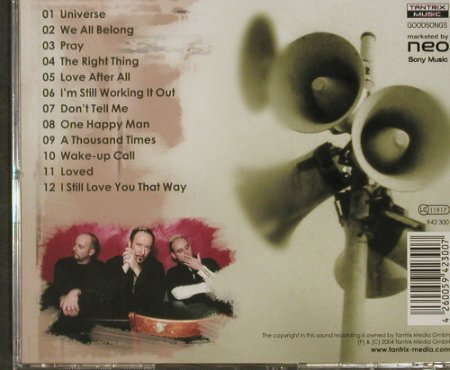 Morris: The Right Thing, FS-New, Tantrix(942 300), , 2004 - CD - 93152 - 10,00 Euro