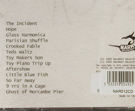 Barnes,Ted: Short Scenes, Narwhal (NAR012CD), UK, 2002 Typ: CD Best.-Nr.: 93308 Preis: 20,00 Euro