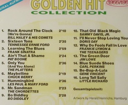 V.A.Golden Hit Collection: Vol.1(1955) ...Vol.25(1980), FS-New, Euro Trend (152.113...198),  Typ: CD*25 Best.-Nr.: 93407 Preis: 40,00 Euro