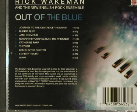 Wakeman,Rick & English Rock Ensembl: Out Of The Blue,FS-New, Music Fusion(M 7088 2), EU, 2006 - CD - 93619 - 11,50 Euro
