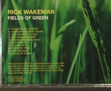 Wakeman,Rick: Fields of Green,FS-New, Music Fusion(), EU, 2006 - CD - 93620 - 11,50 Euro