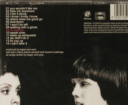 Tegan and Sara: So Jealous, FS-New, Sanctuary(), EU, 2005 - CD - 93777 - 11,50 Euro