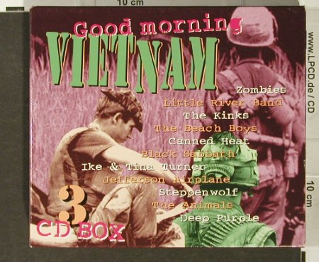 V.A.Good Morning Vietnam: Box Set, Disky (HR 863812), NL, 1996 Typ: 3CD Best.-Nr.: 93960 Preis: 12,50 Euro
