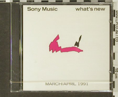 V.A.What's New: March/April 1991,Promo, FS-New, Columbia(SAMPcd 1492), ,  - CD - 94022 - 7,50 Euro