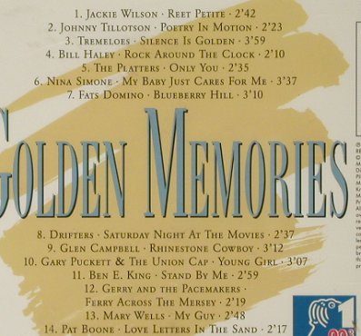 V.A.Golden Memories: Oldies der NDR Hamburg Welle, Pilz/NDR (44 1071-2), D, FS-New, 1993 Typ: CD Best.-Nr.: 94025 Preis: 5,00 Euro