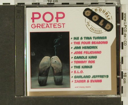 V.A.Double Gold-Pop Greatest: 36 Tr., I&T.Turner,Hendrix,ELO..., Bellaphon(993 07 023), D, 1995 - 2CD - 94139 - 7,50 Euro