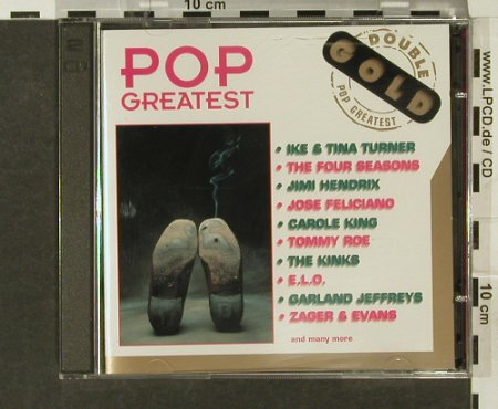 V.A.Double Gold-Pop Greatest: 36 Tr., I&T.Turner,Hendrix,ELO..., Bellaphon (993 07 023), D, 1995 Typ: 2CD Best.-Nr.: 94139 Preis: 7,50 Euro