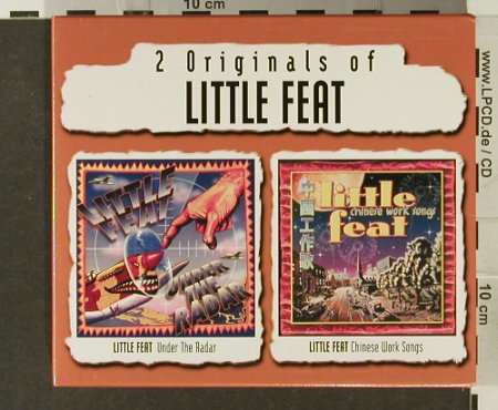 Little Feat: Under The Radar/Chinese Work Song, CMC/SPV, D,BoxSet, 1998 Typ: 2CD Best.-Nr.: 94186 Preis: 12,50 Euro