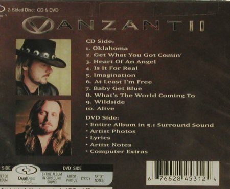 Van Zant: Van Zant II, Dual Disc, FS-New, Sanctuary(), , 2005 - CD - 94218 - 10,00 Euro