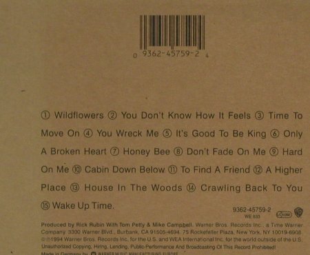 Petty,Tom: Wildflowers, WB(), D, 1994 - CD - 94294 - 10,00 Euro