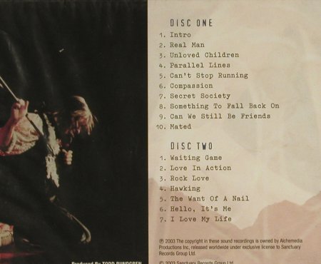 Rundgren,Todd: Bootleg Series,...Japan '90, FS-New, Castle(), EU, 2006 - CD - 94359 - 10,00 Euro