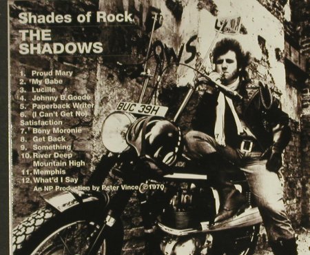 Shadows: Shades Of Rock (70),Digi, EMI(), EU, 1999 - CD - 94439 - 10,00 Euro
