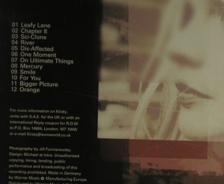 Hawkshaw,Kirsty: Out, Coalition, EEC, 1998 Typ: CD Best.-Nr.: 94473 Preis: 10,00 Euro