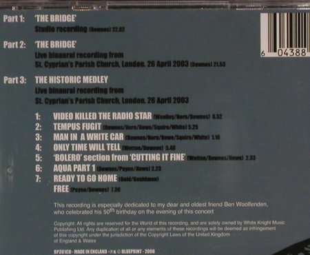 Downes,Geoffrey & the New Danceorch: The Bridge, FS-New, Blueprint(), , 2006 - CD - 94541 - 10,00 Euro