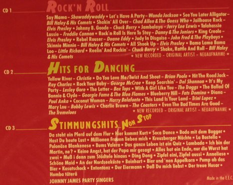 V.A.Let's Have A Party: R'n'R,Hits f.Dancing,StimmungsHits, Exclusive (444 150), Box,FS-New Typ: CD Best.-Nr.: 94589 Preis: 10,00 Euro