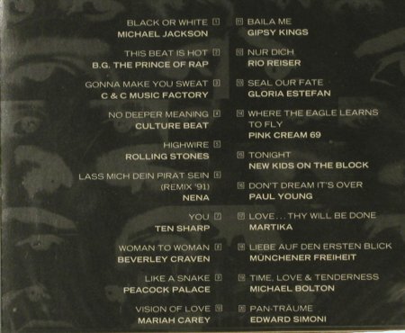 V.A.DANKE'91: M.Jackson, Nena,Rolling Stones..., Sony(), A,FS-New, 1991 - CD - 94674 - 10,00 Euro