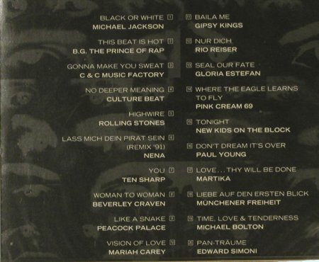 V.A.DANKE'91: M.Jackson, Nena,Rolling Stones..., Sony, A,FS-New, 1991 Typ: CD Best.-Nr.: 94674 Preis: 10,00 Euro
