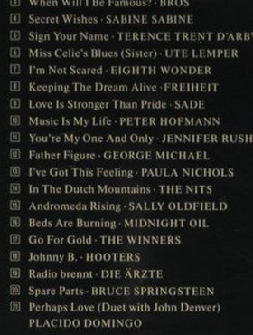 V.A.Danke'88: M.Jackson,Ärzte,Springsteen..., CBS (LimEd.No 2014), A, FS-New, 1988 Typ: CD Best.-Nr.: 94679 Preis: 10,00 Euro