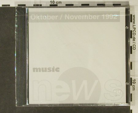 V.A.Music News - Nov.92: AC/DC, Tori Amos..., FS-New, EW, D, 1992 Typ: CD Best.-Nr.: 94680 Preis: 7,50 Euro