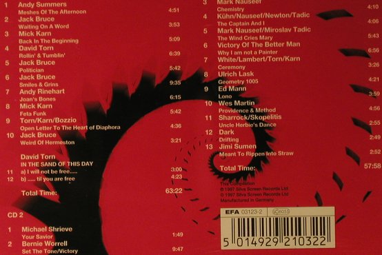 V.A.Breaking the Barriers of Rock: Andy Summers...Jimi Sumen, 25 Tr., CMP, D, 97 Typ: 2CD Best.-Nr.: 95065 Preis: 10,00 Euro