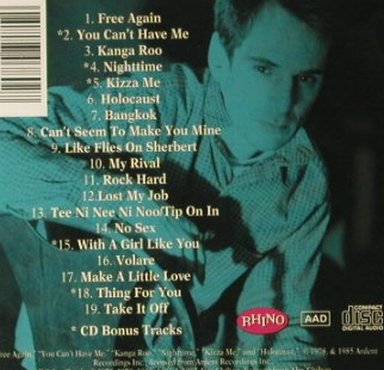 Chilton,Alex: 19 Years:A Collection Of, Rhino (R2 70780), US, 1991 Typ: CD Best.-Nr.: 95140 Preis: 10,00 Euro