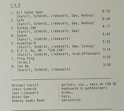 Can: Same'78, Spoon (cd 28), CH Typ: CD Best.-Nr.: 95172 Preis: 10,00 Euro