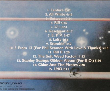 Soft Machine: Six (1973), 15 Tr., FS-New, Sony, EU, 2007 Typ: CD Best.-Nr.: 95392 Preis: 11,50 Euro