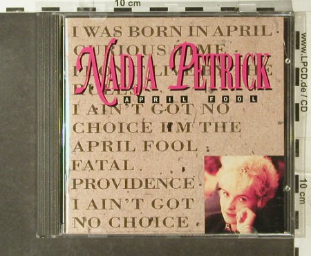 Petrick,Nadja: April Fool, Mercury(848 234-2), D, 1992 - CD - 95406 - 10,00 Euro