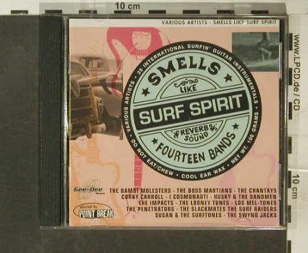 V.A.Smells Like Surf Spirit: Bambi Molesters...Los Mel-Tones, Gee-Dee(270135), D, 20 Tr., 1997 - CD - 95530 - 10,00 Euro