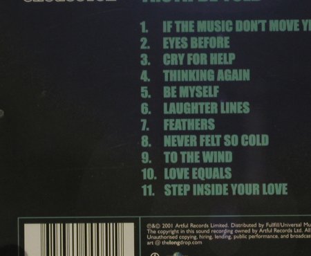 Shed Seven: Thruth be Told, Artful, D, 2001 Typ: CD Best.-Nr.: 95563 Preis: 5,00 Euro