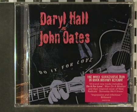 Hall,Daryl & John Oates: Do It For Love, FS-New, Sanctuary, UK, 2002 Typ: CD Best.-Nr.: 95670 Preis: 10,00 Euro