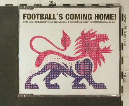 Baddiel, Skinner & Lightning Seeds: Football is coming Home!, Epic, D, 02 Typ: CD5" Best.-Nr.: 95738 Preis: 4,00 Euro