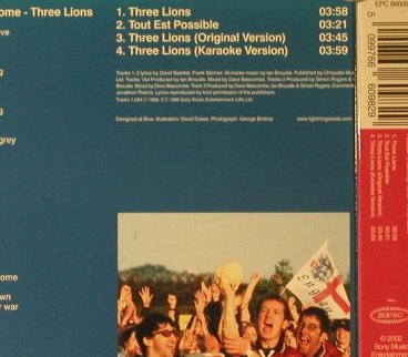 Baddiel, Skinner & Lightning Seeds: Football is coming Home!, Epic, D, 02 Typ: CD5" Best.-Nr.: 95738 Preis: 4,00 Euro