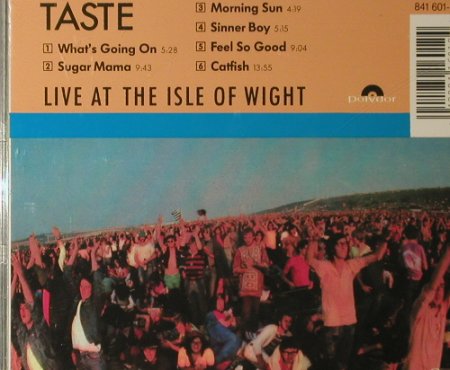 Taste: Live At Isle Of Wight, Polydor(841 601-2), D, 1972 - CD - 95944 - 10,00 Euro