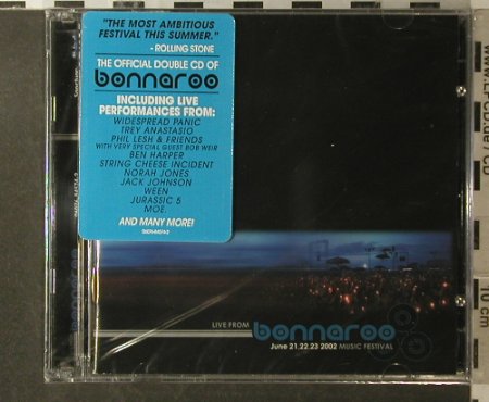 V.A.Bonnaroo Music Festival 2002: 21 Tr., FS-New, Sanctuary(), US, 2002 - 2CD - 96124 - 10,00 Euro