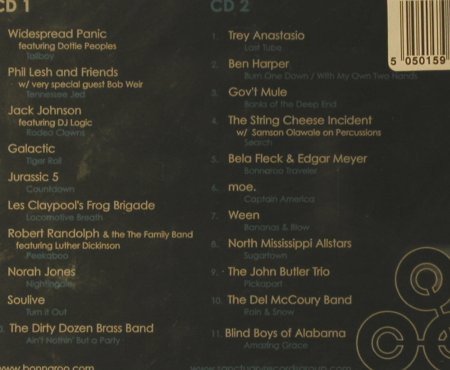 V.A.Bonnaroo Music Festival 2002: 21 Tr., FS-New, Sanctuary, US, 2002 Typ: 2CD Best.-Nr.: 96124 Preis: 10,00 Euro
