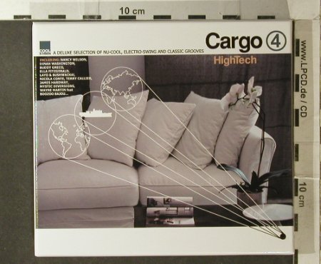 V.A.Cargo 4: High Tech..Nu-Cool,E-Swing.. FS-New, Cool d:vision Rec.(), EU, Box, 2007 - CD - 96221 - 10,00 Euro