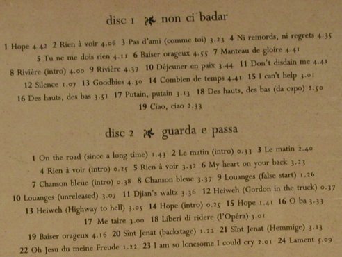 Eicher,Stephan: Non Ci Badar Guarda E Passa, Barclay (527248-2), D, 1994 Typ: 2CD Best.-Nr.: 96385 Preis: 12,50 Euro